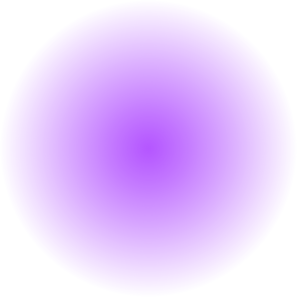 Violet transparent round gradient